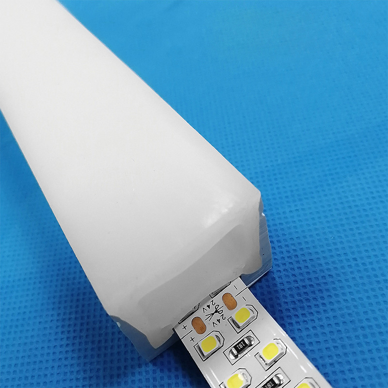 Silicone LED Strip Profile For 15mm Dual Row LED Strip - 30*20mm Top Emitting Silicone LED Strip Profile For 15mm Dual Row LED Strip - 30*20mm Top Emitting